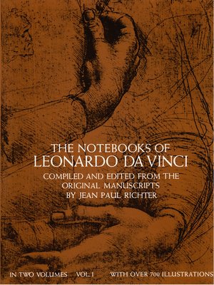 cover image of The Notebooks of Leonardo da Vinci